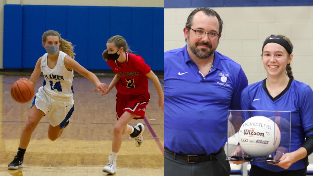 (L) Halie Mast, (R) Karla Hostetter