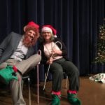 Justin King and Maria Archer, Christmas Fund Drive