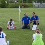 Curt Stutzman and Andrew Gascho with team, 2017