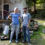 Michaela Mast '13 and Harrison Horst. Photo by Sarah Longenecker