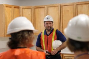 Mike Stoltzfus, director of business affairs, always has a listening ear and kind heart as he manages this very complex process on top of many other school duties.
