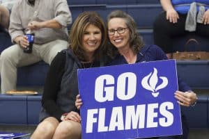 Hope Graber and Susan Melendez, sixth grade teacher