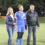 Bryse Vrolijk '20 with Radella and Linwood '83