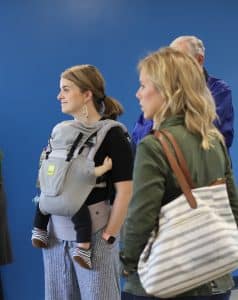 Touring the new elementary school building