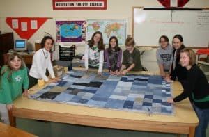 Luann Bender, sewing club 2009-2010