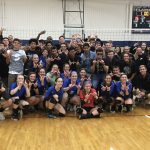 Varsity volleyball wins the conference and makes a state run, fall 2019