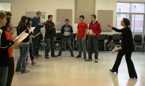 Touring Choir with guest composer