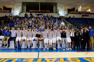 Boys basketball state final runner up, DII VISAA tournament,  2018-19