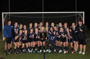 Varsity girls soccer, VISAA state champions, 2013
