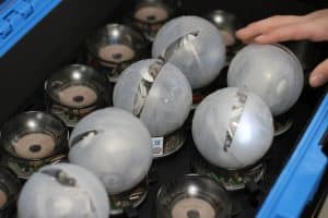 Fourth grade robotics class