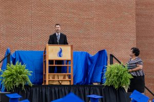 Paul Leaman, head of school, commencement 2021
