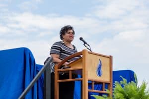 Mayor Deanna Reed, commencement 2021
