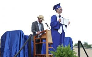 Oleksii (Alex) Humaniuk commencement 2021