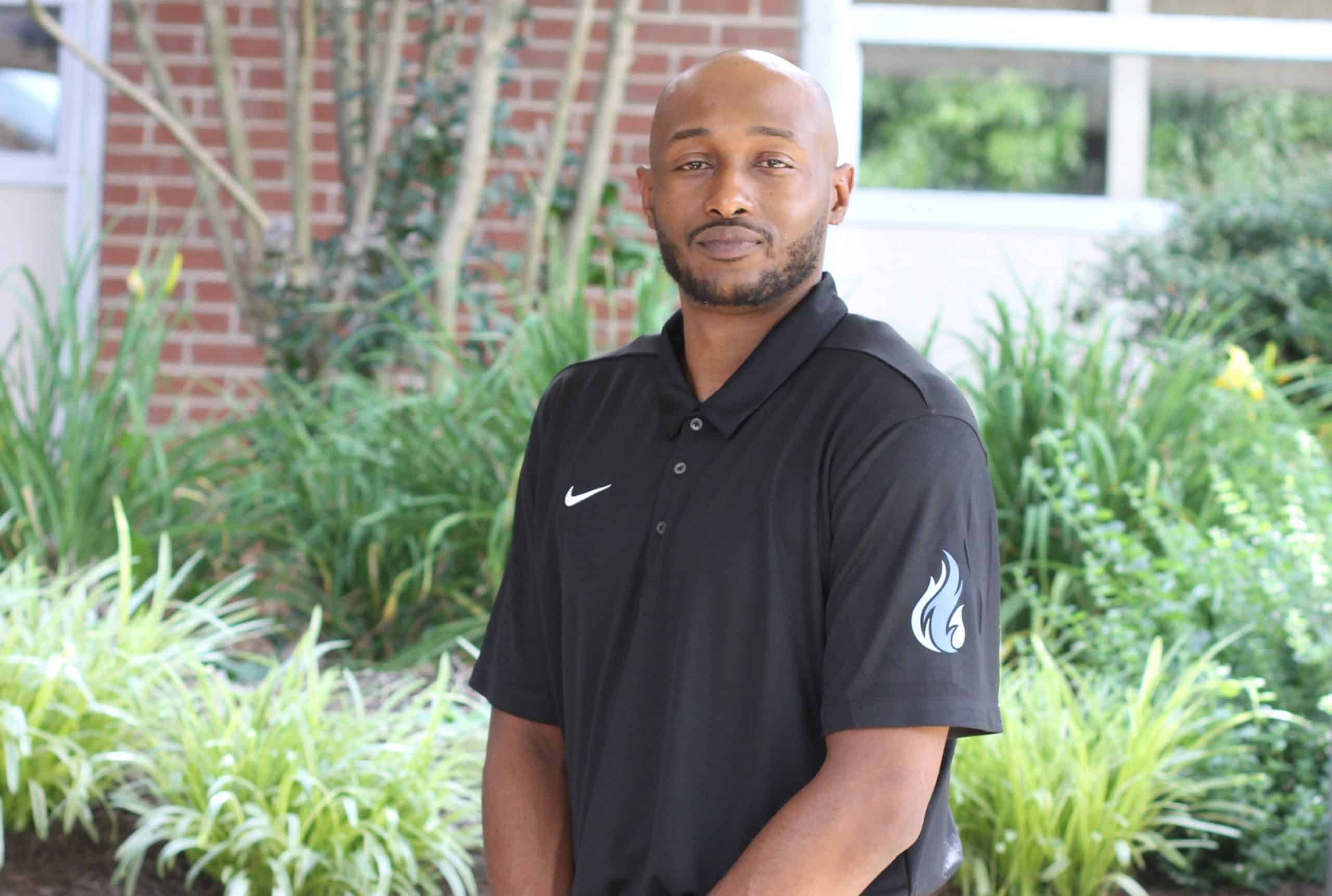 Eli Crawford, boys varsity basketball coach