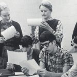 Ember yearbook meeting, 1966