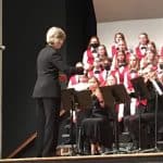 Ethan Zook '72 with the Shenandoah Valley Children's Choir. Photo courtesy of SVCC