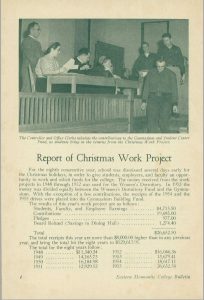 1956 Christmas Work Project