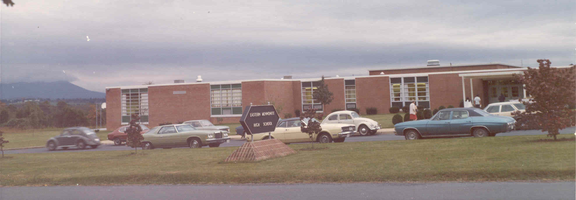 1970 - emhs building without arts wing EMHS buiding in 1970