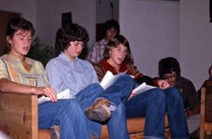 Prayer and Praise in Dorm 1978