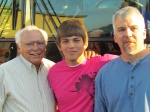 Glendon Blosser, Bryce Blosser, Myron Blosser, Discovery 2011