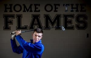 Eastern Mennonite's Meade Slonaker is the Daily News-Record golfer of the year.