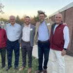 Ernie Martin, J. David Yoder, Justin King, Paul Leaman, Sherm Eberly at Homecoming 2022