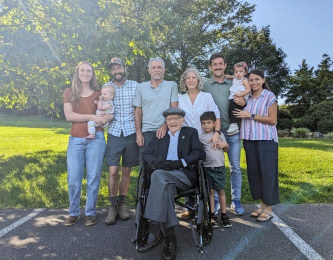 Four Generations of Flames!